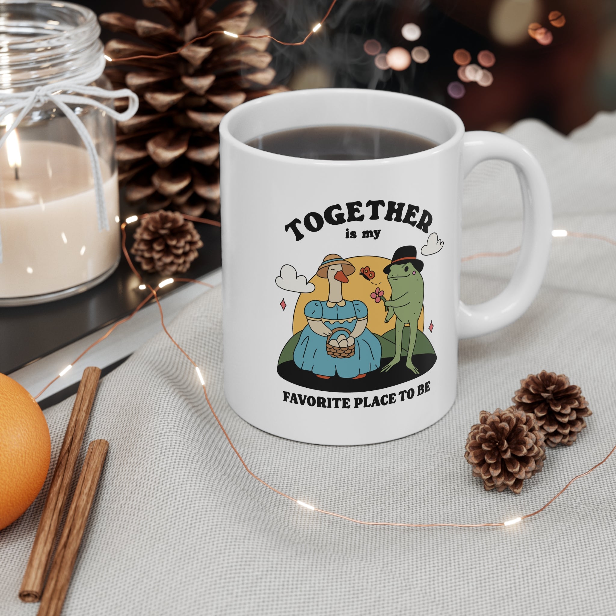 Together Is My Favorite Place To Be 11oz Ceramic Mug