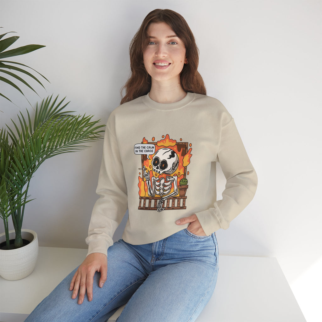 Find The Calm In The Chaos Unisex Sweatshirt