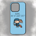 Awake, But At What Cost? iPhone Rubber Phone Case