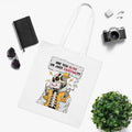 Are You Alive Or Just Existing?? White Tote Bag