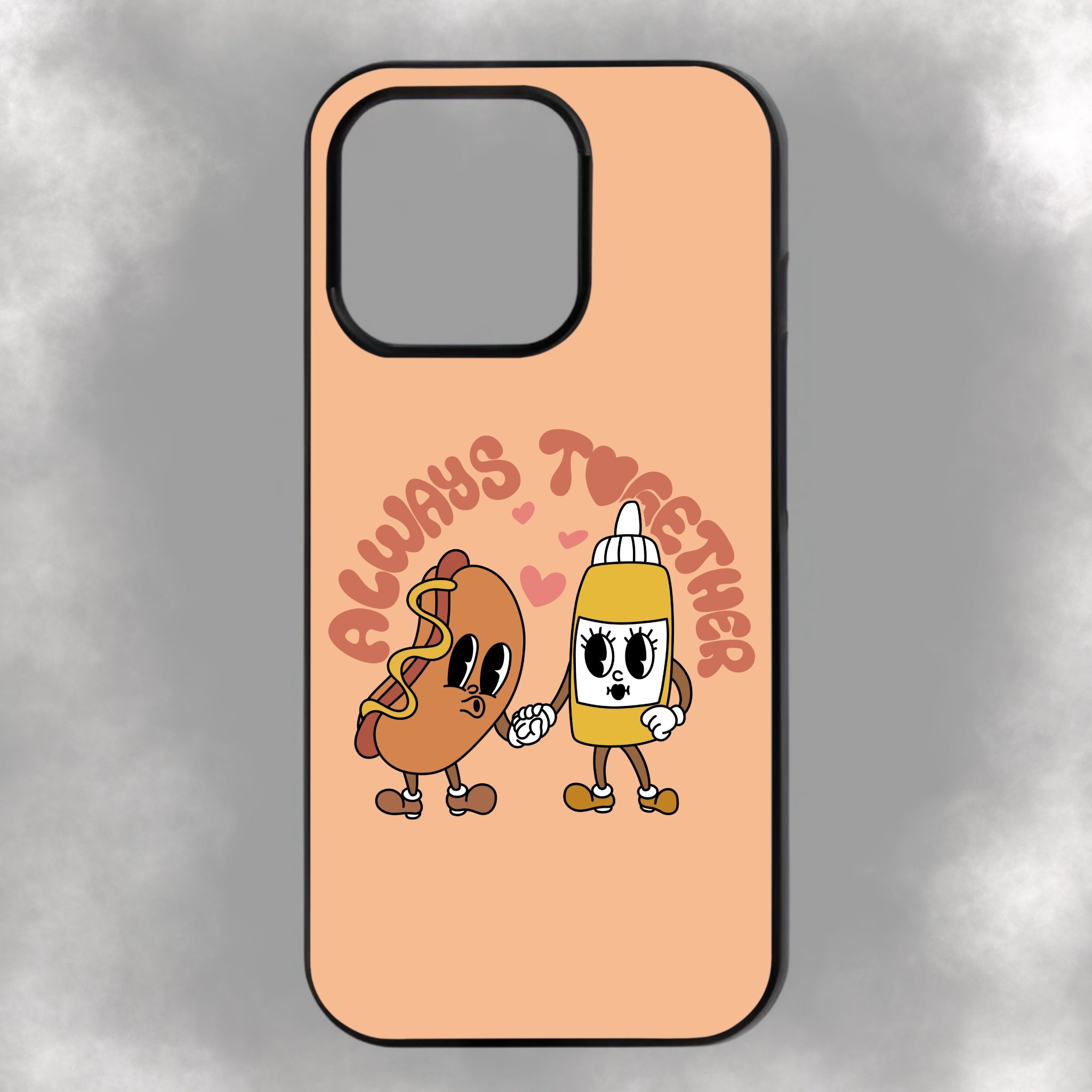 Always Together iPhone Rubber Phone Case
