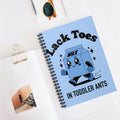 Lack Toes In Toddler Ants A5 Lined Notebook