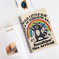 Your Little Ray Of Sarcastic Sunshine Has Arrived A5 Lined Notebook
