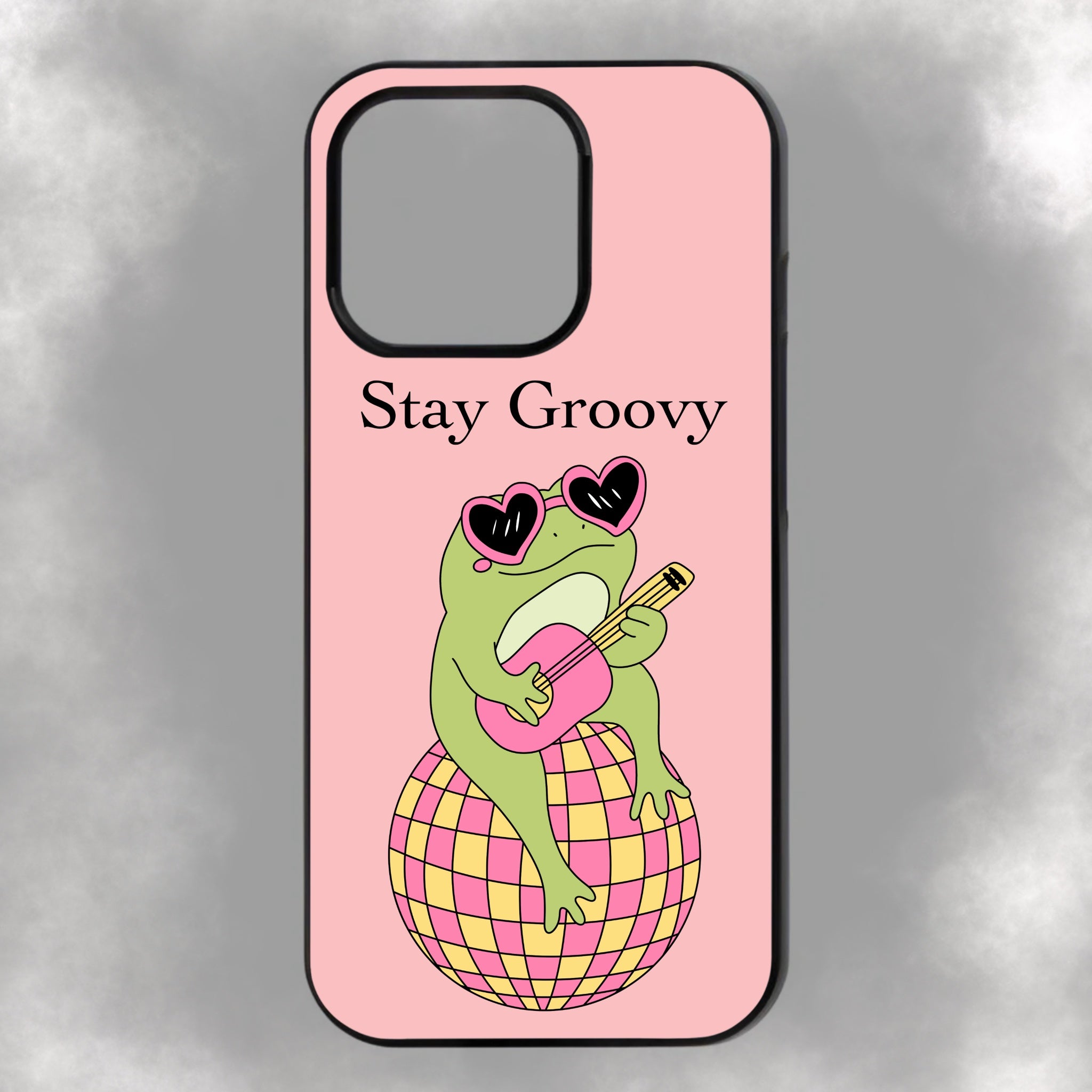 Stay Groovy iPhone Rubber Phone Case