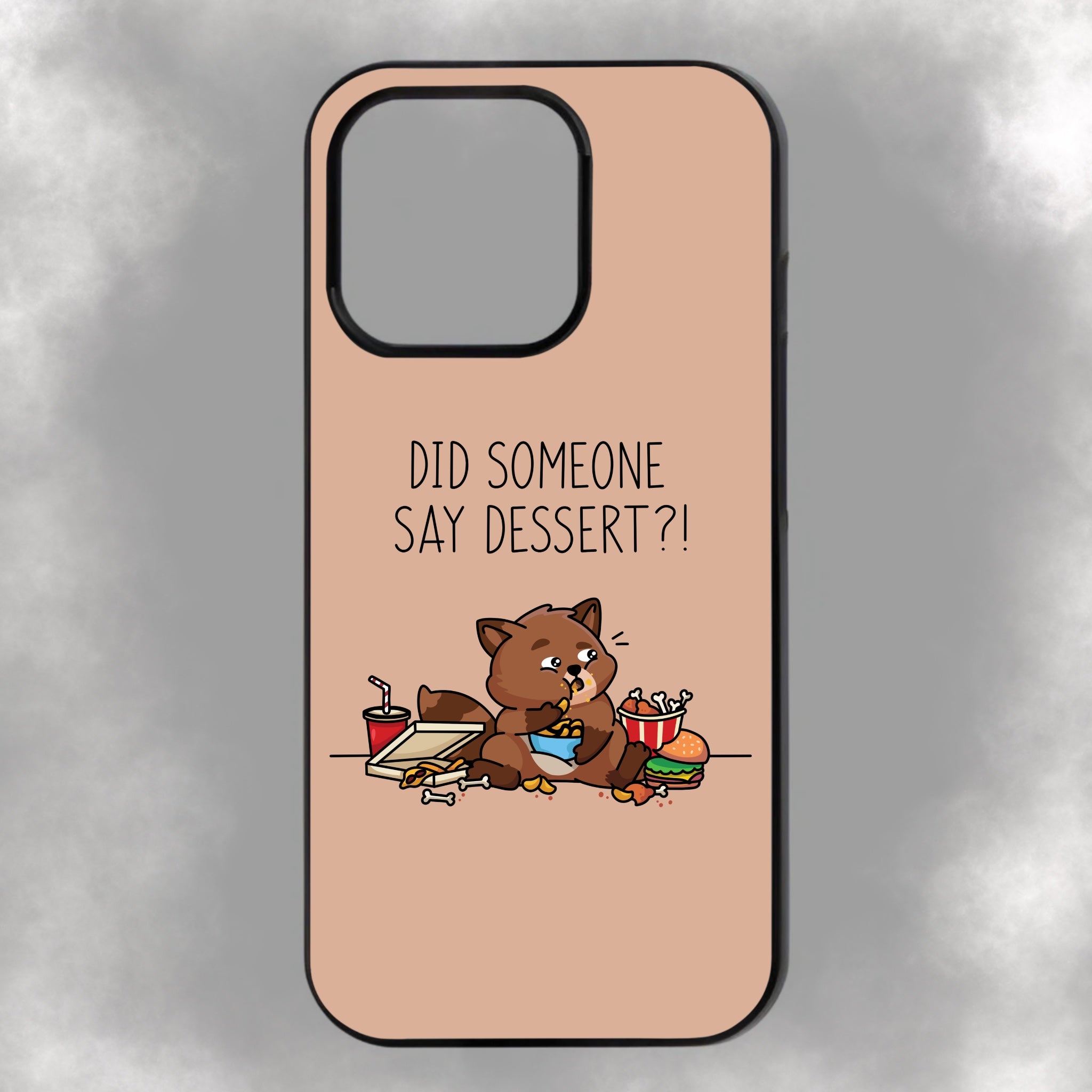 Did Someone Say Dessert?! iPhone Rubber Phone Case