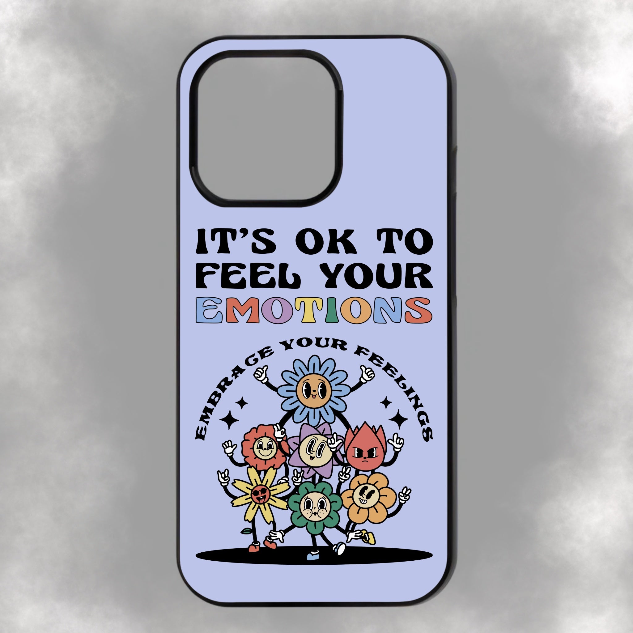 It’s OK To Feel Your Emotions iPhone Rubber Phone Case