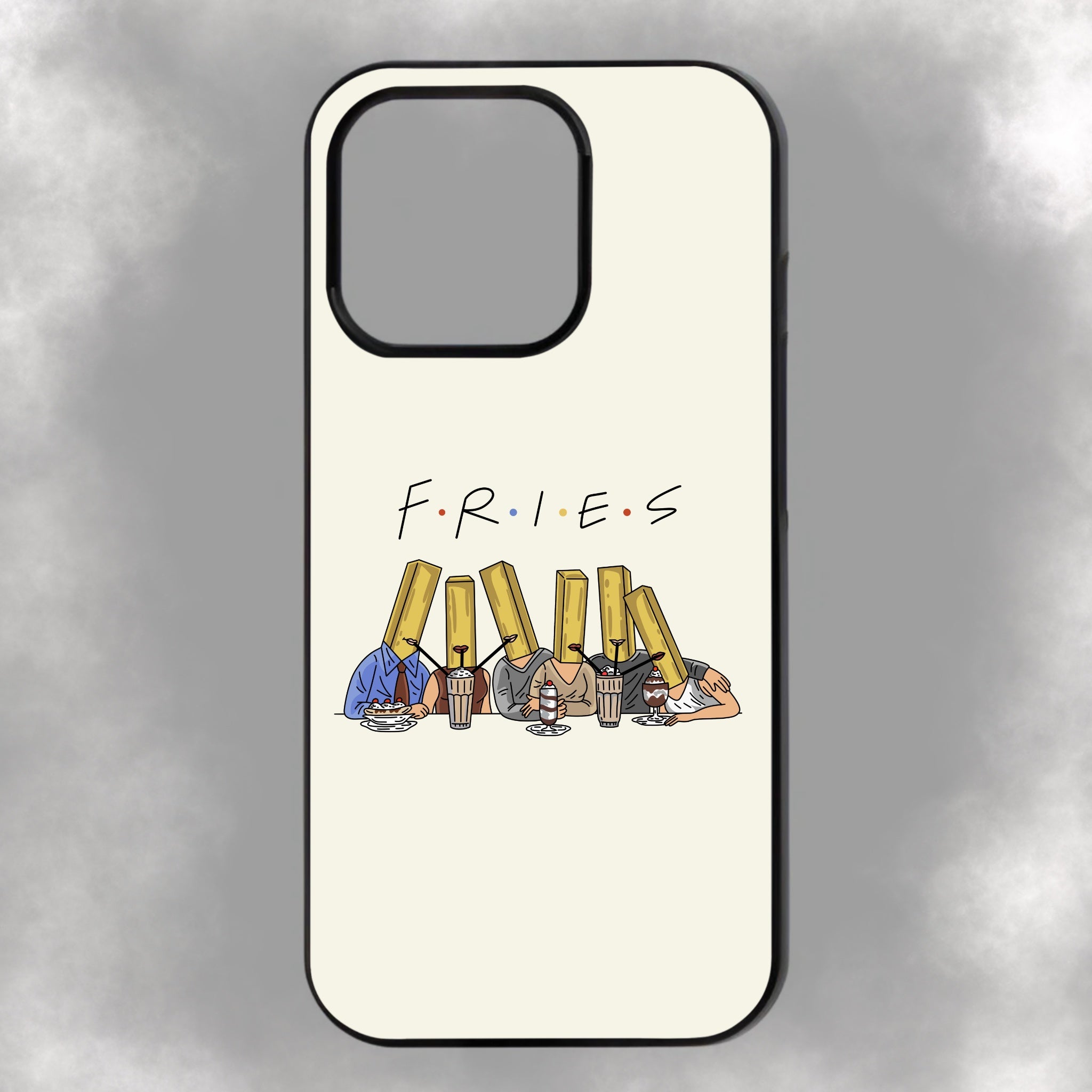F.R.I.E.S iPhone Rubber Phone Case