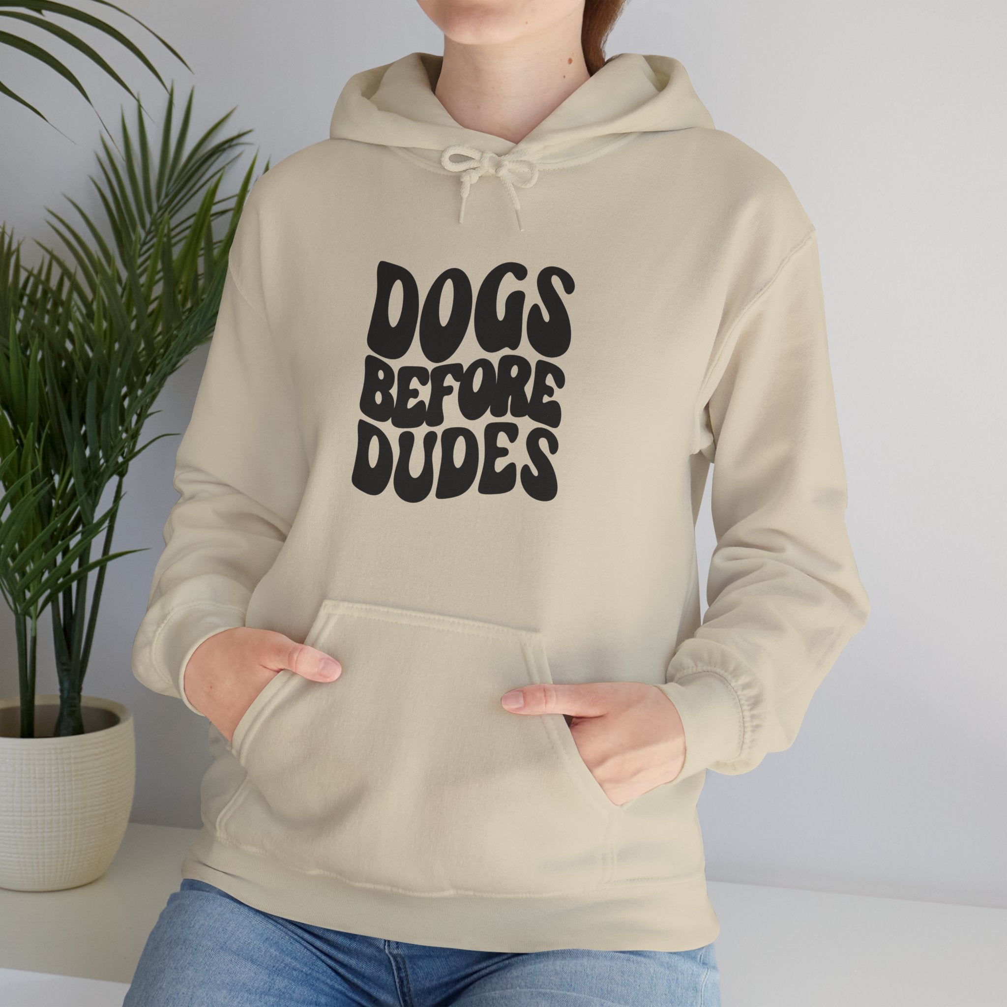 Dogs Before Dudes Unisex Hoodie