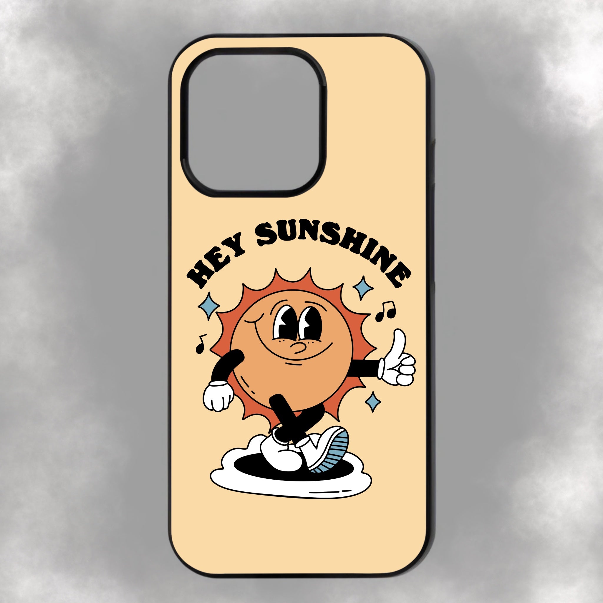 Hey Sunshine iPhone Rubber Phone Case
