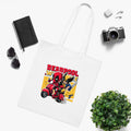 Deadpool Wolverine White Tote Bag