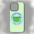 Anxiety Attack Survivor iPhone Rubber Phone Case