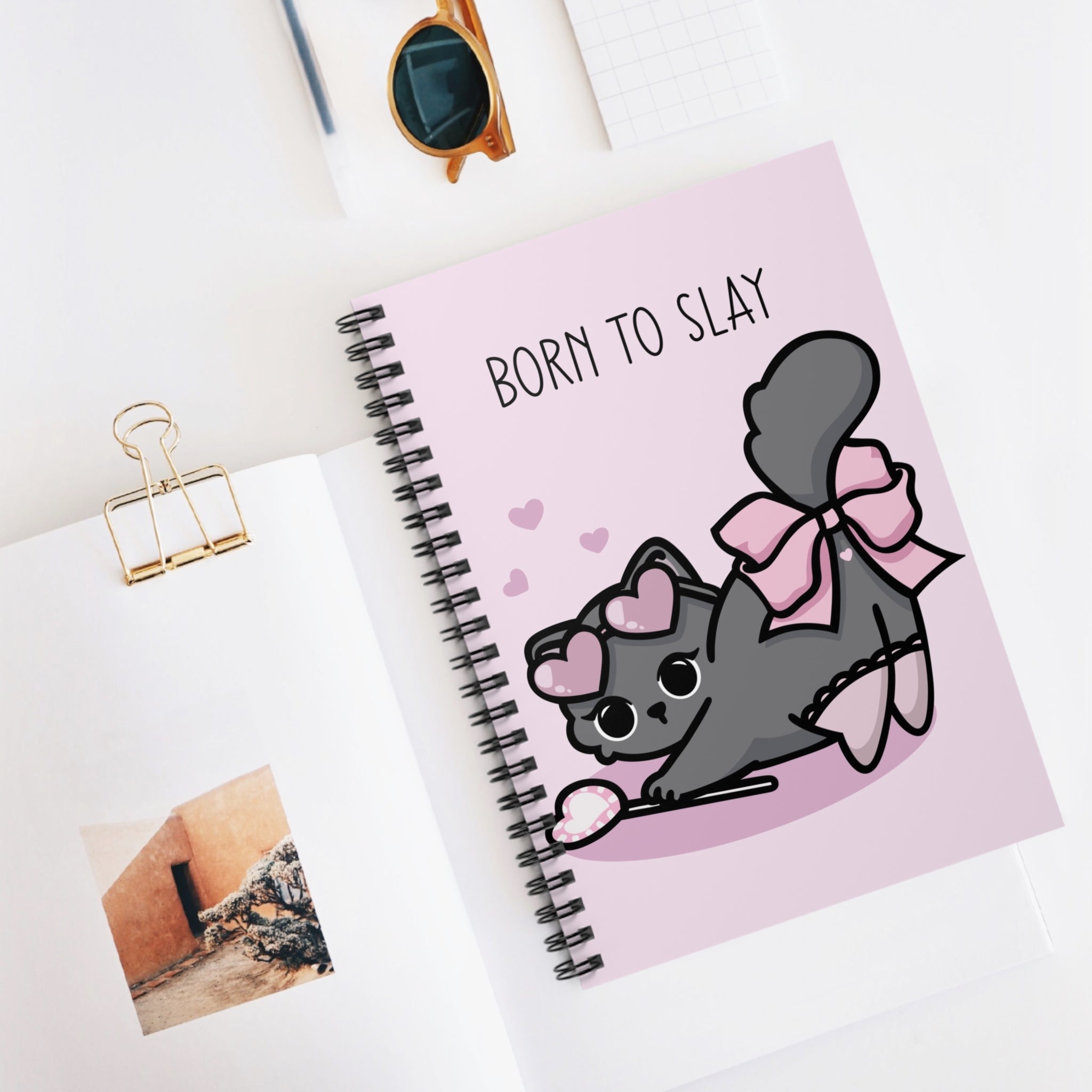 Born To Slay A5 Lined Notebook