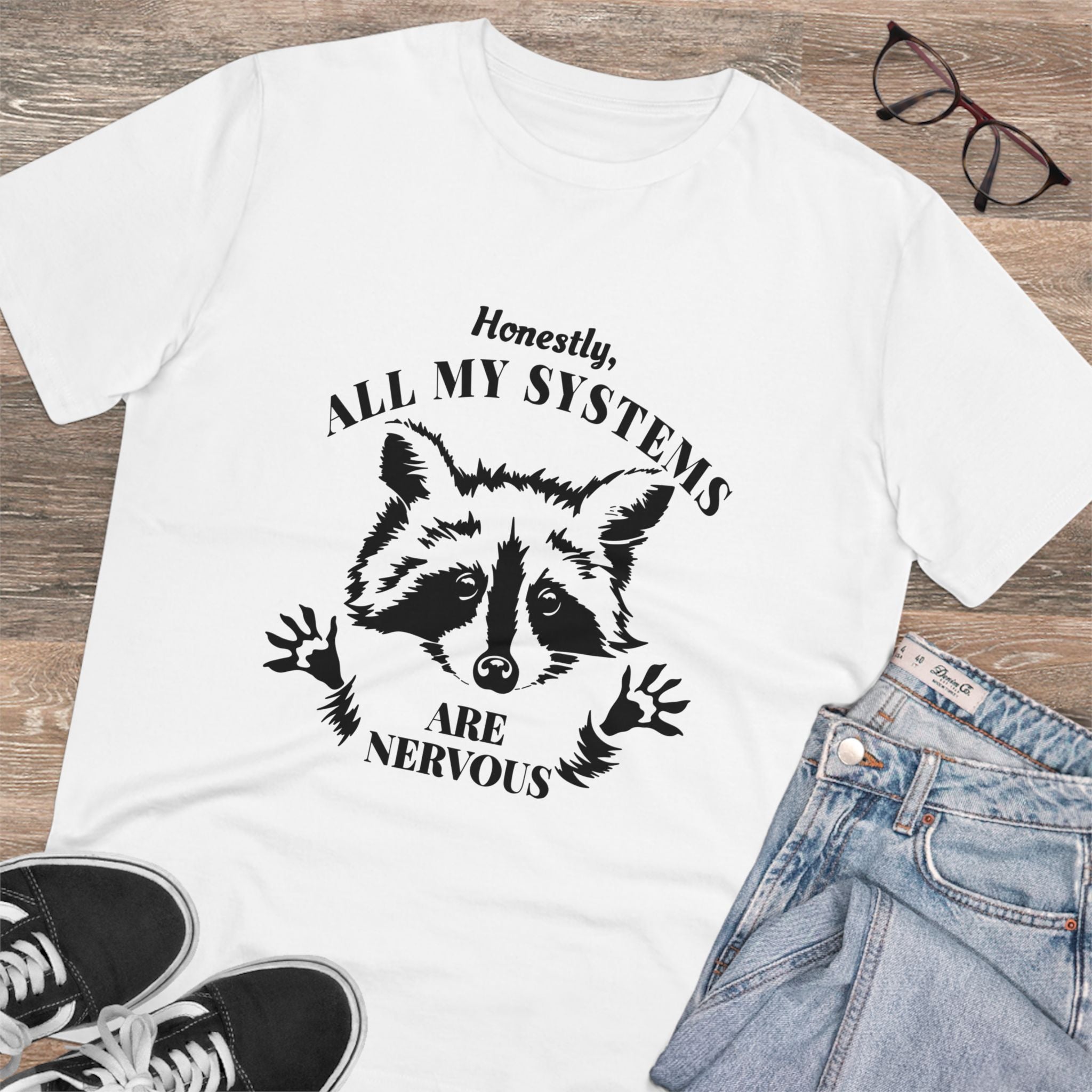 Honestly, All My Systems Are Nervous Unisex T-Shirt