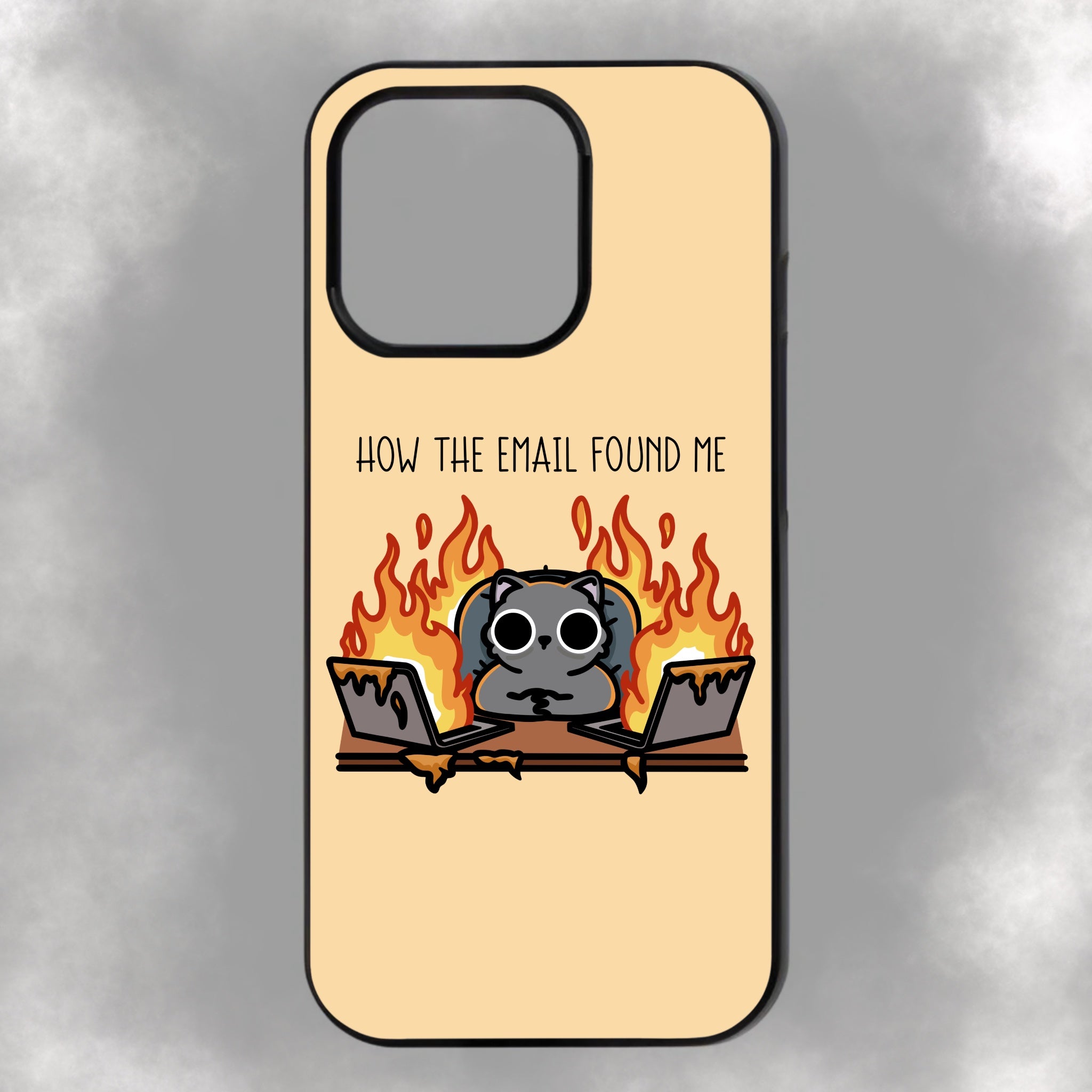 How The Email Found Me iPhone Rubber Phone Case