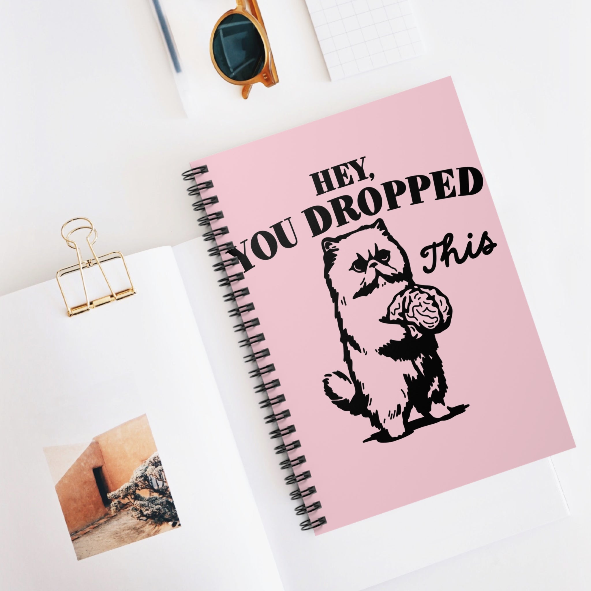 Hey, You Dropped This A5 Lined Notebook