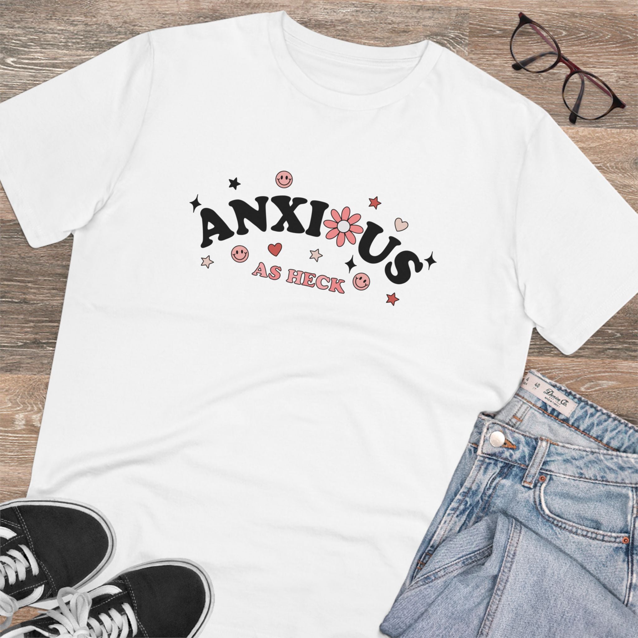 Anxious As Heck Unisex T-Shirt
