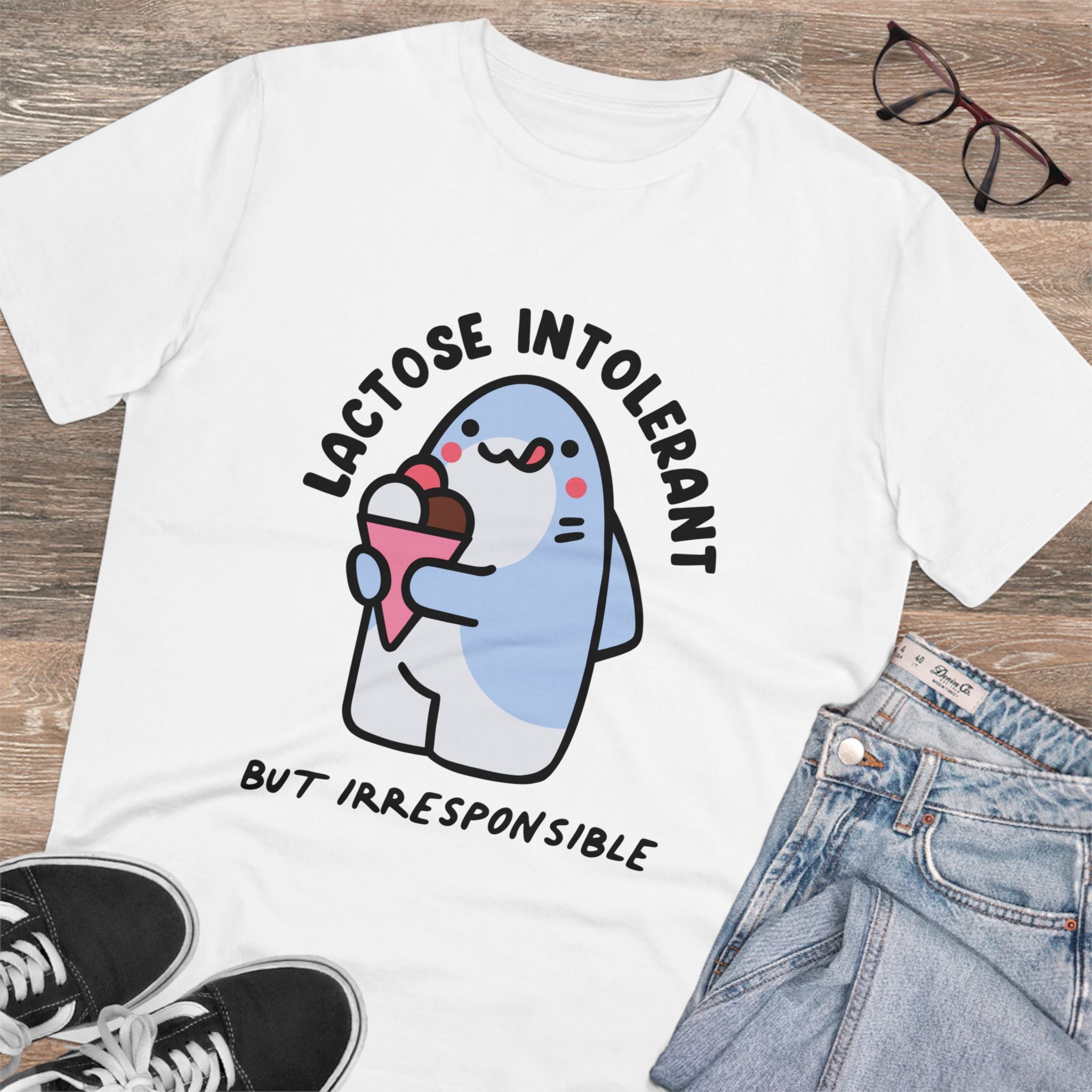 Lactose Intolerant But Irresponsible Unisex T-Shirt