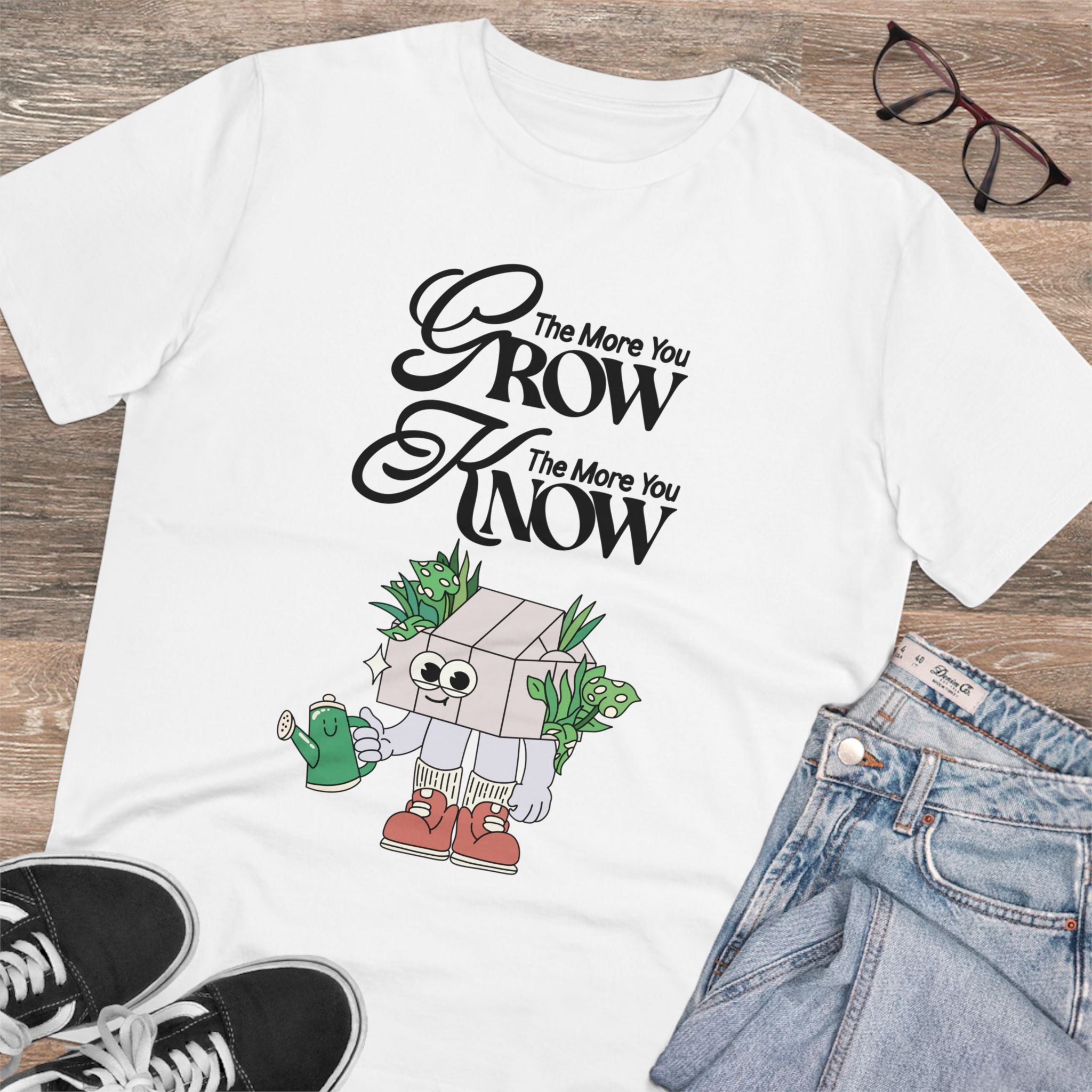The More You Grow The More You Know Unisex T-Shirt