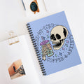 Fuelled By Iced Coffee & Anxiety A5 Lined Notebook