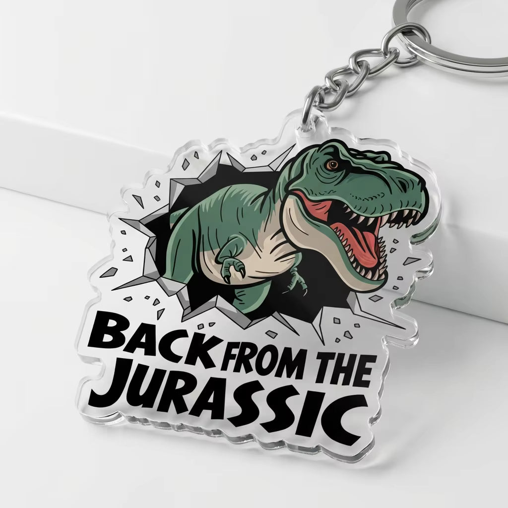 Back From The Jurassic Acrylic Keying