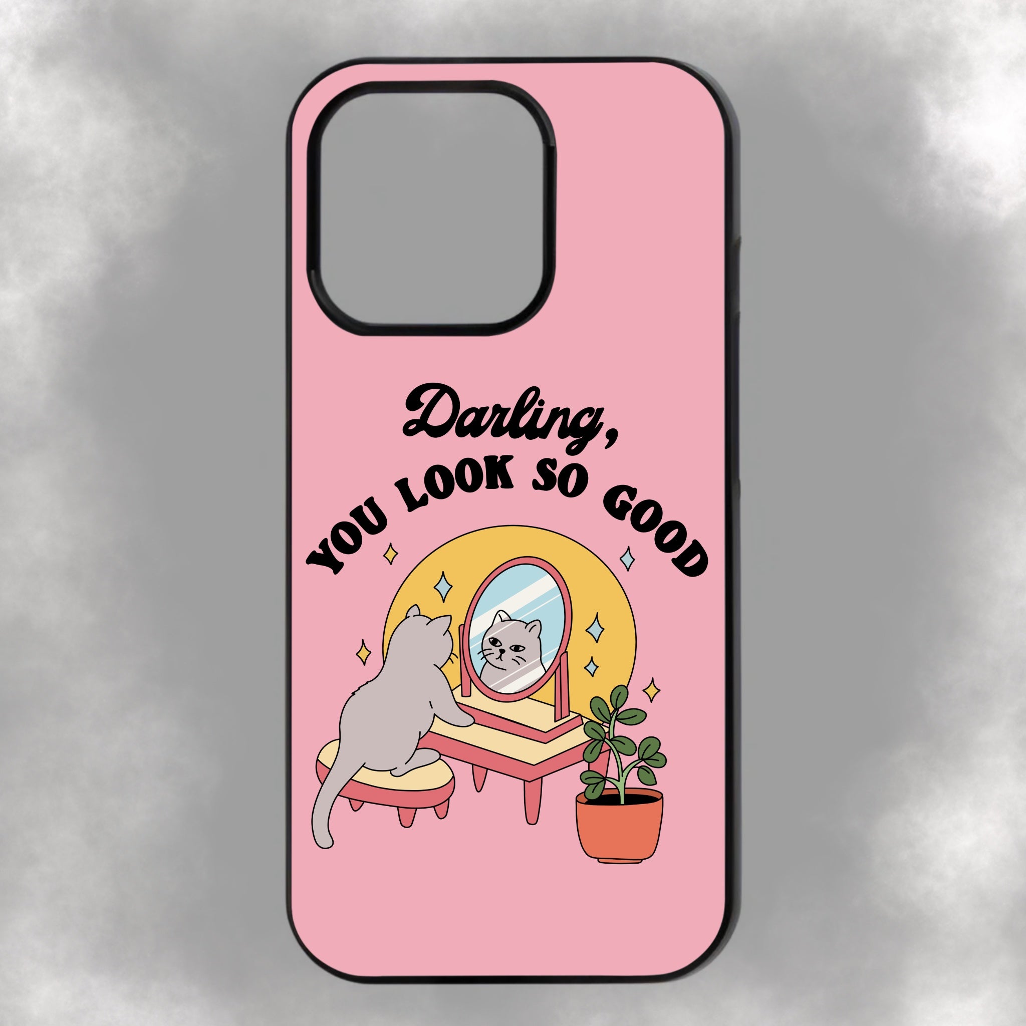 Darling, You Look So Good iPhone Rubber Phone Case