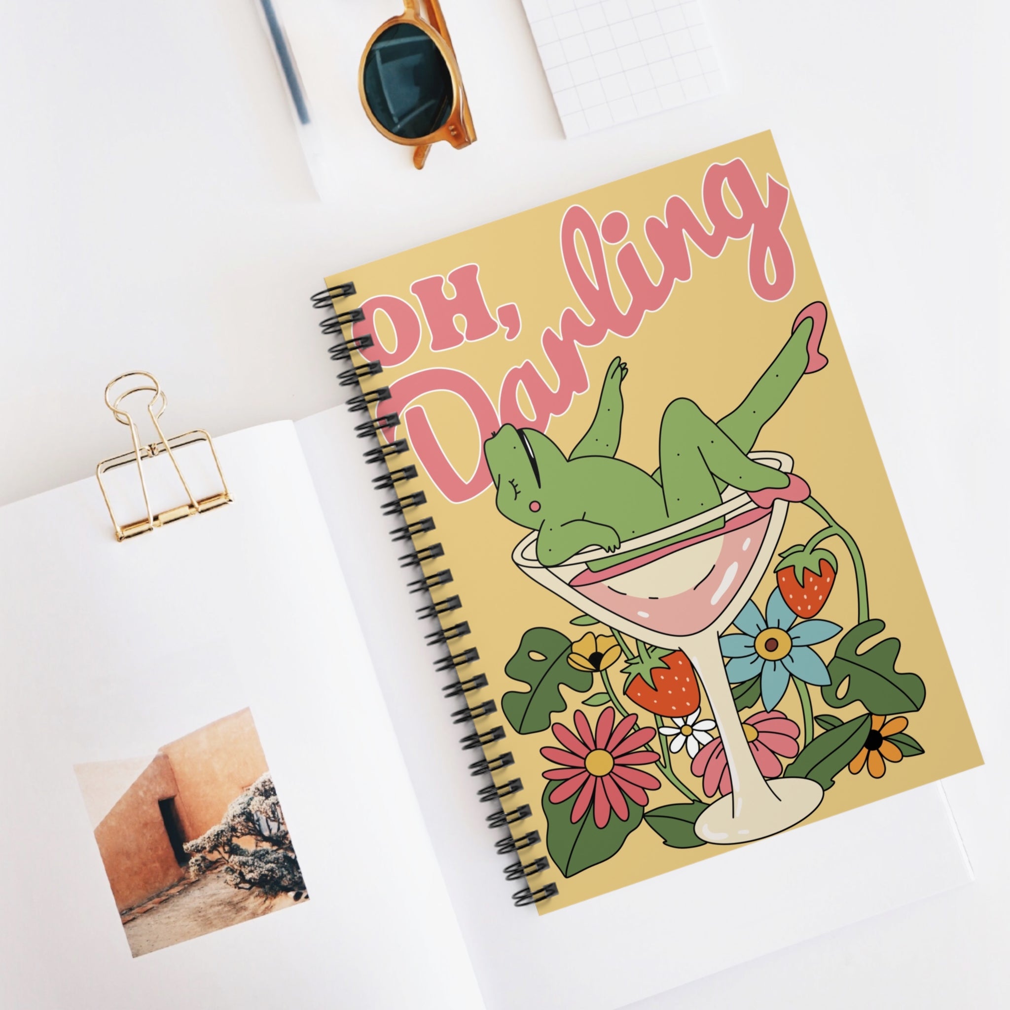 Oh, Darling A5 Lined Notebook