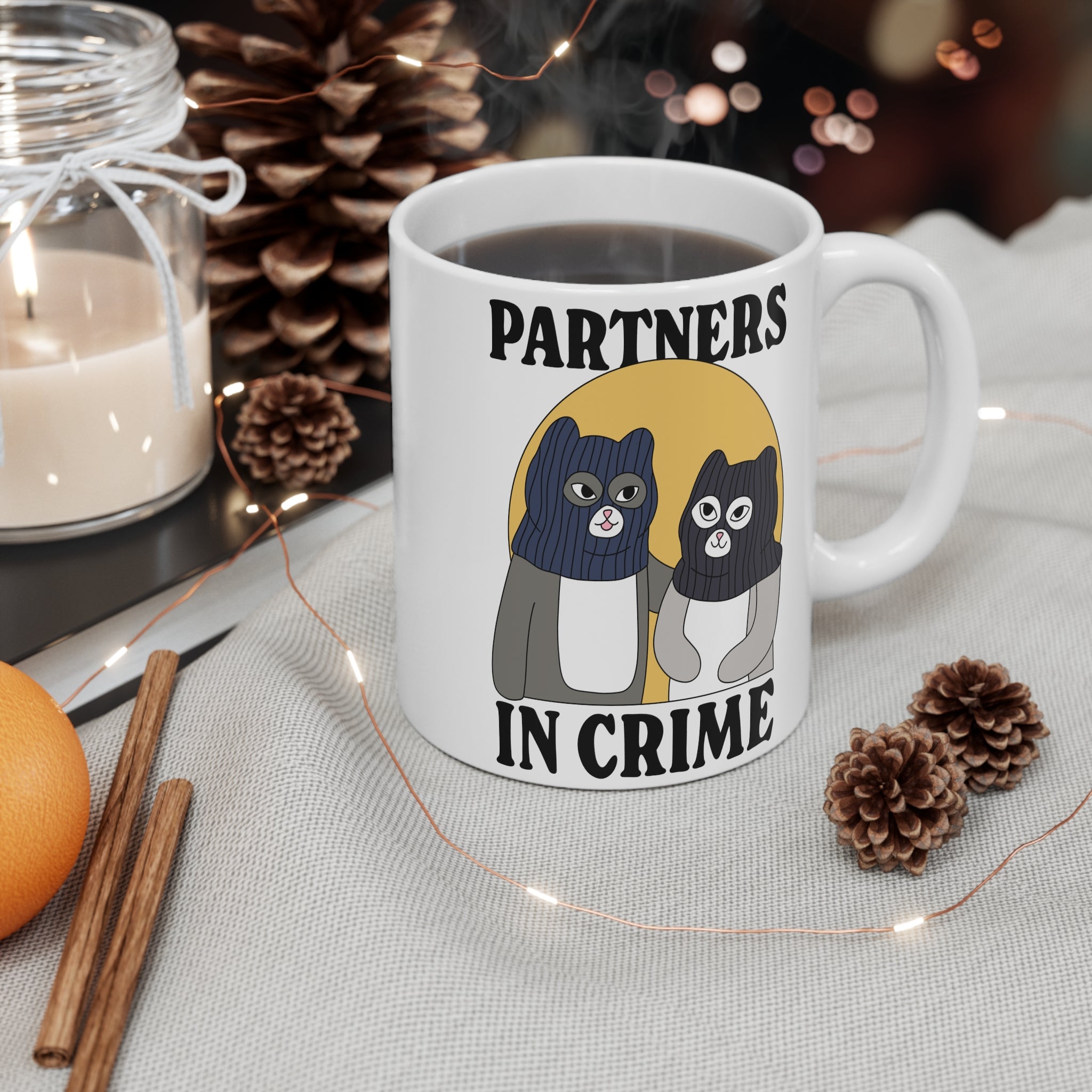 Partners In Crime 11oz Ceramic Mug