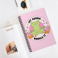 Let Karma Handle It A5 Lined Notebook