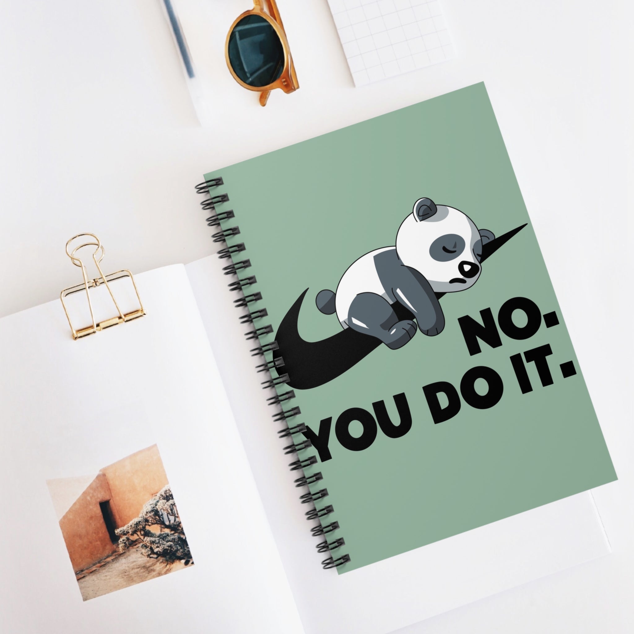 No. You Do It. A5 Lined Notebook