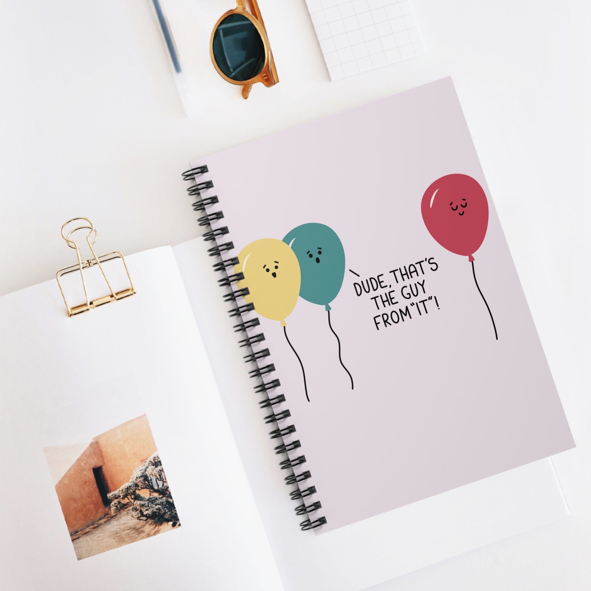 Dude, That’s The Guy From “It”! A5 Lined Notebook