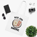 Rise And Shine White Tote Bag